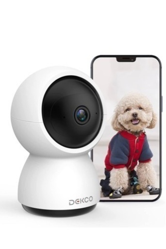 【新品未開封】ペットカメラ　スマホ対応　360°広角　自動追跡機能