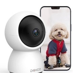 【新品未開封】ペットカメラ　スマホ対応　360°広角　自動追跡機能