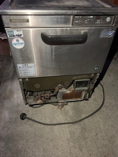 ホシザキ業務用食洗機　実働引き上げ品　カバー欠品