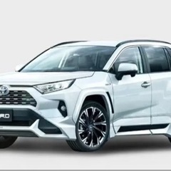 新品トヨタ RAV4 エアロパーツ　サイドスカート(運転席側)の画像