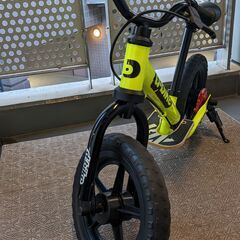 ディーバイクキックス AL ネオンイエロー アイデス D-Bike KIX AL（ヘルメットS付・キズ無し）の画像