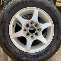 2本。スタッドレスタイヤ 175/70R13 アルミ付 13インチ