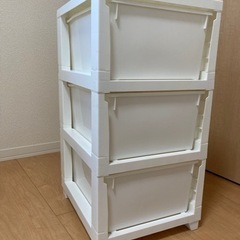 引き渡し決定済:衣装ケース　3段の画像