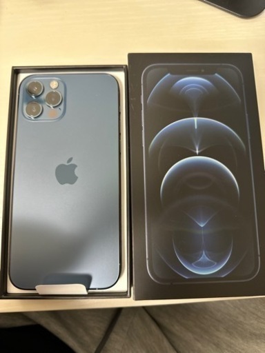 新品未使用iPhone12 pro 128GB パシフィックブルー SIMフリー