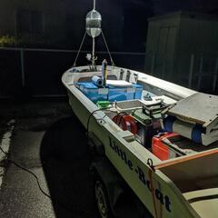 トレーラーボート出します
