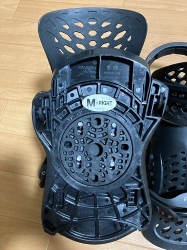 FLUXビンディング PR ブラック ハイバック M ほぼ新品