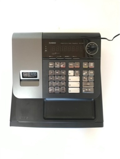 カシオ電子レジスター　SE-S20/NL-200 ブラック　8部門