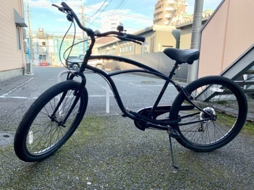 ビーチクルーザー rainbow 自転車 ギア7段階