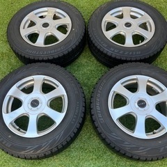215/65R16 ブリヂストン スタッドレス ホイール付き フ...
