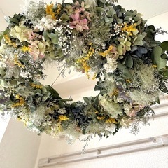 フライングリース もしくは壁掛けリース