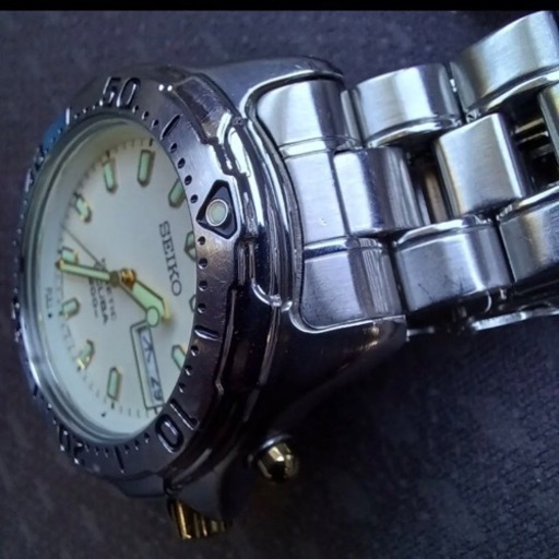 SEIKO  セイコー  SCUBA200m  キネティック ダイバーズ