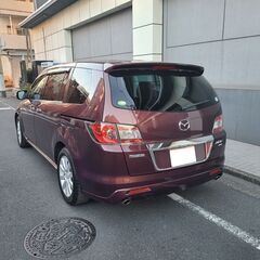 MPV  23S  4WD  H20 　車検5/4　走行92000ｋ　純正ＨＤＤナビ＆フルセグＴＶ　カラーサイド＆バックカメラ　両側パワースライドドア　純正エアロ＆17ＡＷ　キセノン＆フォグの画像