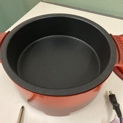 未使用　　山善　グリル鍋 800W 容量2.8L Casserolleの画像
