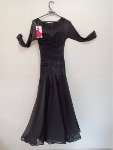 新品　未使用 社交ダンス　ロングドレス サイズS