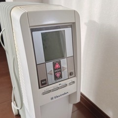 お話し中　オイルヒーター