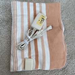 電気毛布　日本製【受け渡し者決定しました】
