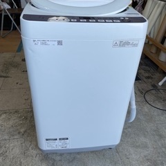 洗濯機 シャープ 2018年式の画像