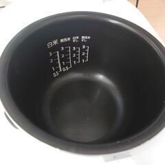 東芝 IH炊飯器 3合炊き ホワイトの画像