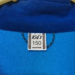 モンベル子供服フリースの画像