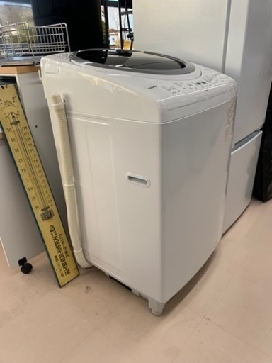 メ　美原店　TOSHIBA 美品　ZABOON 東芝 電気洗濯乾燥機 AW-8VM1 洗濯8.0kg /乾燥4.5kg 抗菌メガシャワ