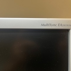 PCモニター24インチ　　NEC MultiSync EA241WMの画像