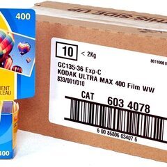 【定価24924円⇒12500円】Kodak カラーネガフィルム 35mm ULTRAMAX400 36枚撮 10本セットの画像