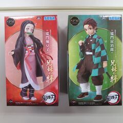 鬼滅の刃💛竈門炭治郎・禰豆子💛兄妹の絆フィギュア