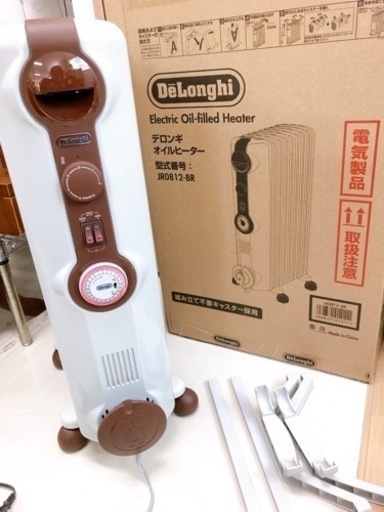 【引取】DeLonghi デロンギ オイルヒーター JR0812-BR