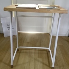 無垢の天板の学習机と椅子のセット 無垢天板の学習机と椅子のセット