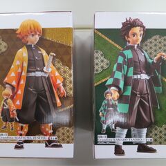鬼滅の刃💛竈門炭治郎・我妻善逸💛フィギュアの画像