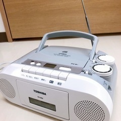【引取】CDラジカセ TY-CK2 東芝