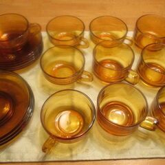 昭和レトロなコーヒーカップ＆ソーサー