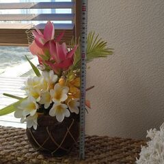 造花フラワーアレンジメント 南国 リゾート アジアン