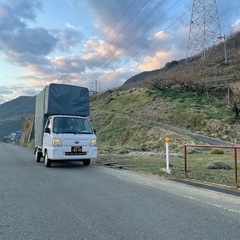 軽トラックの幌車ほぼ使用してない幌の画像