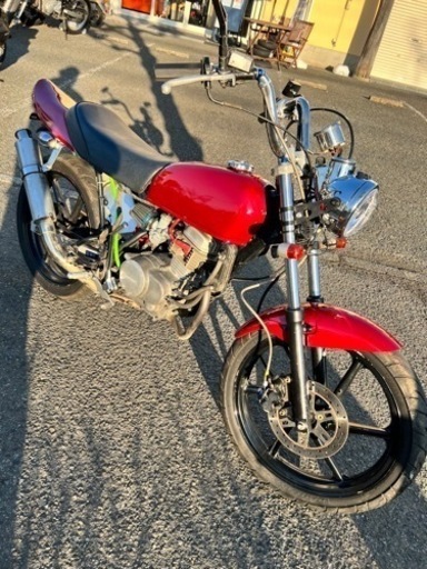 エイプ50改82ボアアップ＆ビッグバルブヘッド 17インチ前後ディスク