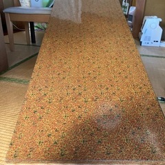 津軽塗り？長テーブルの画像