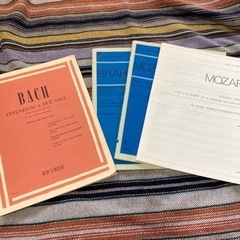 楽譜　BACHなど