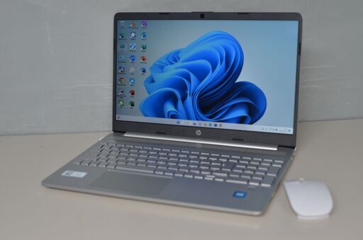 最新Windows11+office 爆速SSD128GB HP 15s-fq3033TU Celeron-N4500/メモリ4GB/15.6インチ/WEBカメラ/HDMI/無線内蔵/便利なソフト多数