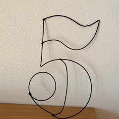 ワイヤーアート　5