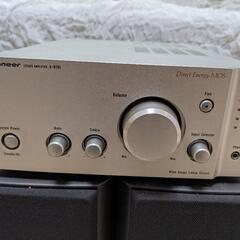 アンプとスピーカー Pioneer Onkyo 単品購入可能の画像