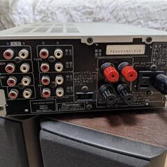 アンプとスピーカー Pioneer Onkyo 単品購入可能の画像