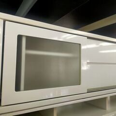 【リサイクルストアスターズ鹿大店】テレビボード　引き戸　２段引き...