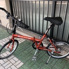 🔹折りたたみ自転車🔹KHS 「F20-T」7段。定価 : 68,200 前後タイヤ新品です✨の画像