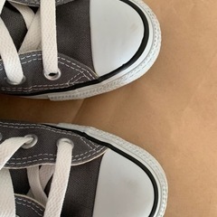 コンバースオールスター　ハイカットスニーカー　チャコール　23cmの画像