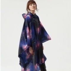 kiu  レインポンチョ（宇宙）の画像