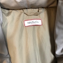 MAX&CO キルティングジャケット　グレージュの画像