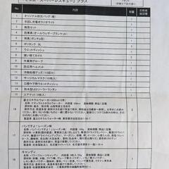 セコム　スーパーレスキュー　プラス　防災用リュック【新品未使用】　●新タイプ●

の画像