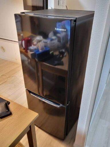 2ドア冷蔵庫　Hisense