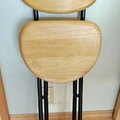 椅子　おりたたみ式の画像
