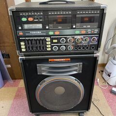 東芝スピーカシステムTSS-EX10+東芝８トラックプレーヤーK...
